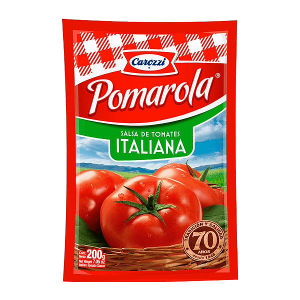 Salsa De Tomate Pomarola 200G