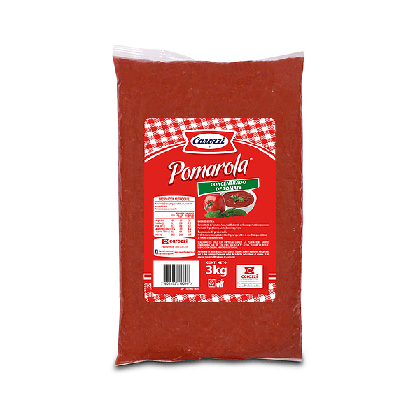 Concentrado Tomate  3 Kg Pomarola 