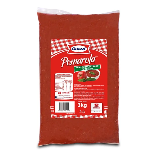 Triple Conc. 3 Kg Pomarola 
