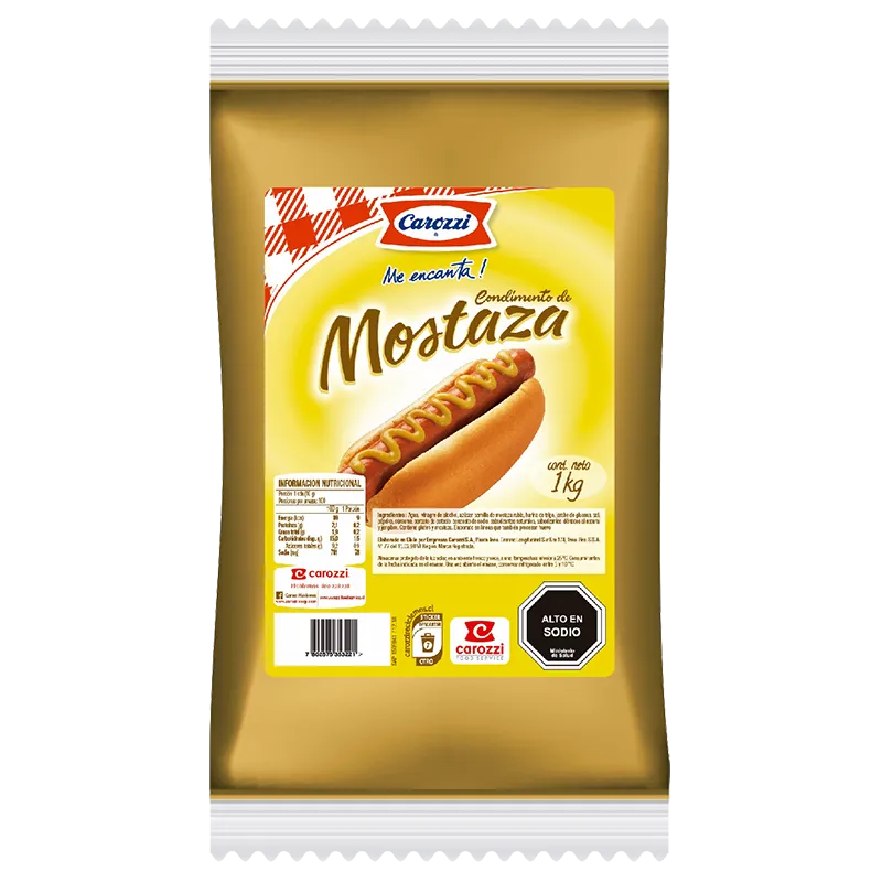Mostaza Carozzi 1 Kg