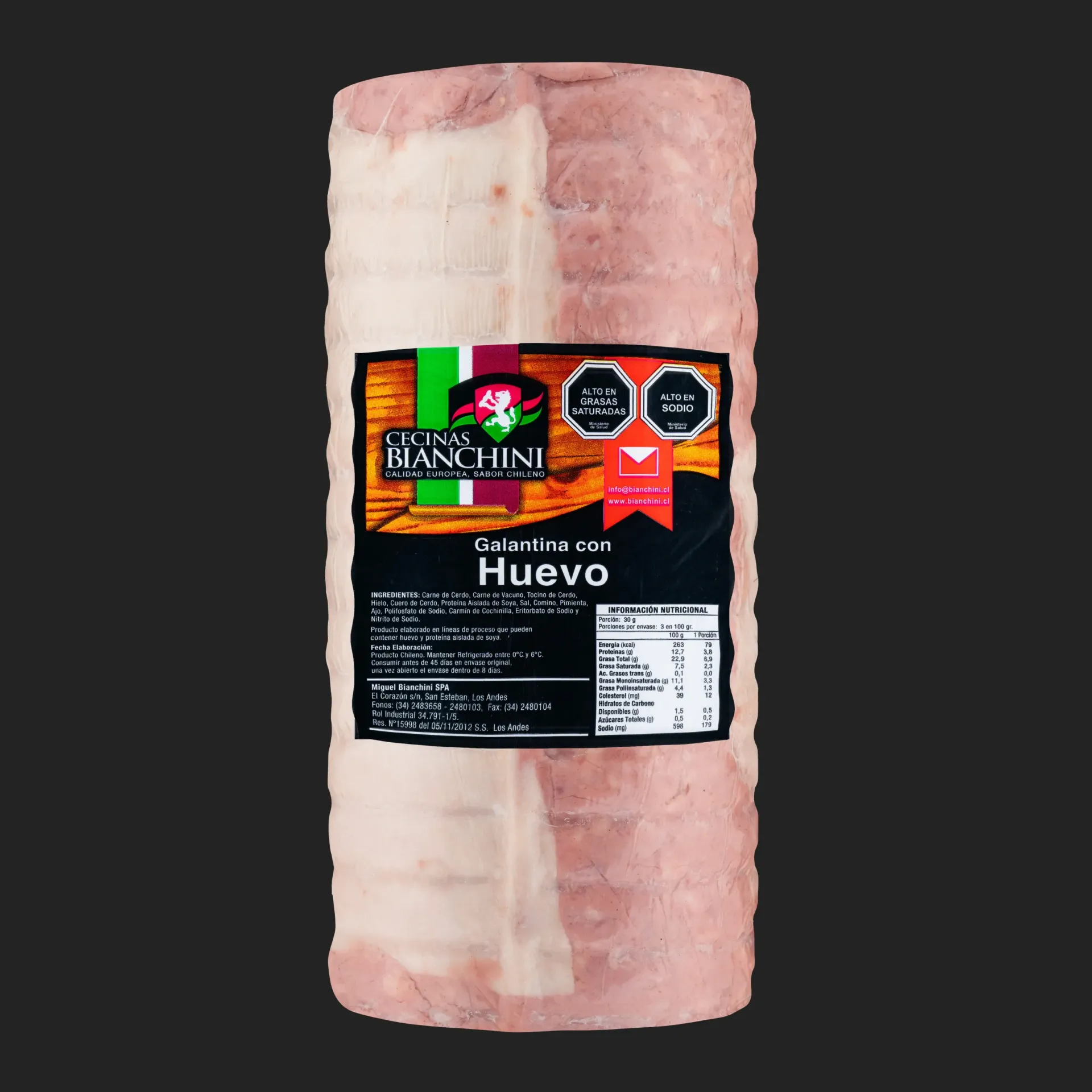 Galantina Con Huevo Bianchini