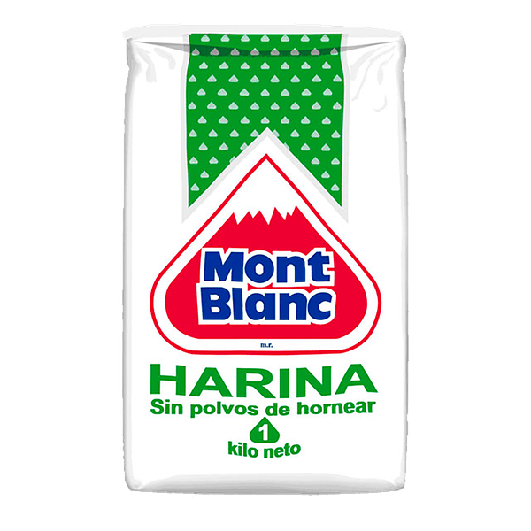 Harina Sin Polvo Mont Blanc 1 Kg