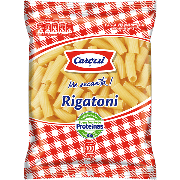 Rigatoni Carozzi 400 Gr