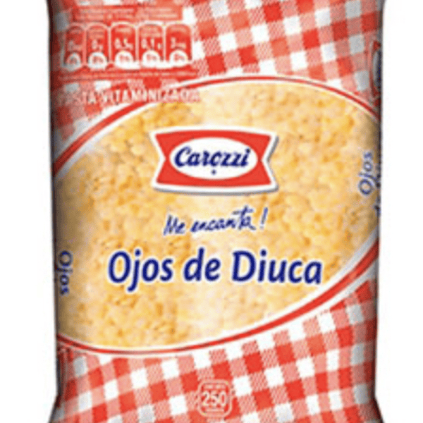 Fideos Ojos Diuca Carozzi 250 Gr
