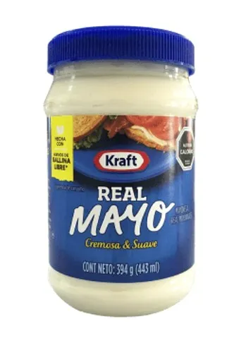 Mayonesa Kraft Frasco 394 Gr