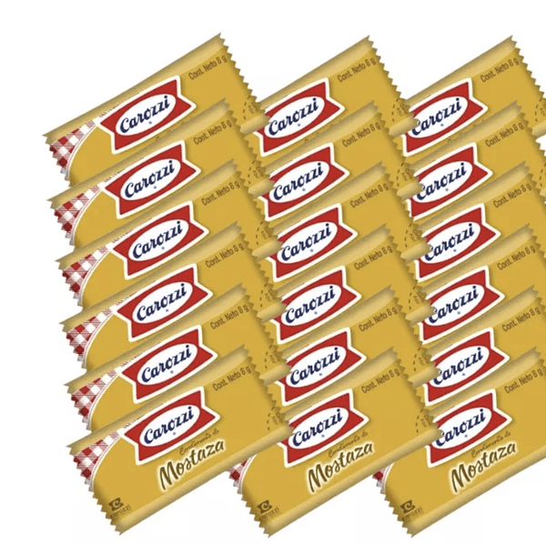 Mostaza Carozzi Sachet 500 X 8G