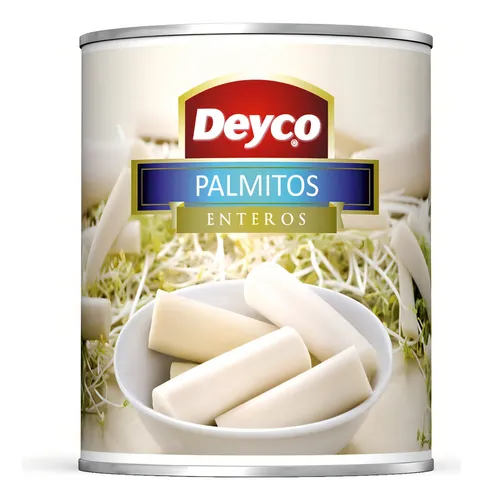 Palmito Entero 800 Grs Deyco
