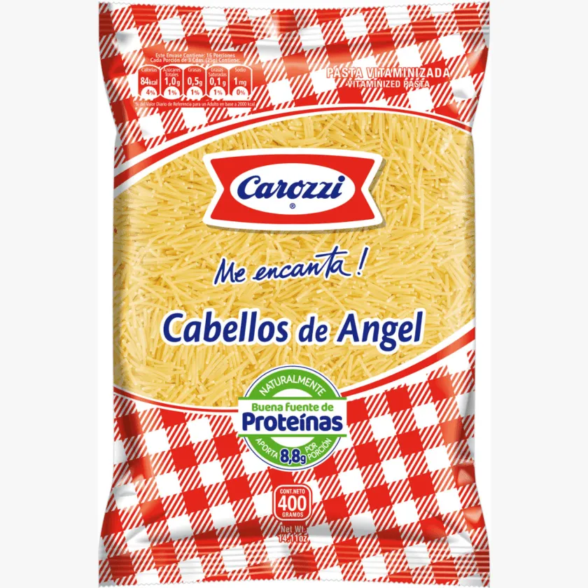 Fideo Cabello Angel Carozzi 400 Gr