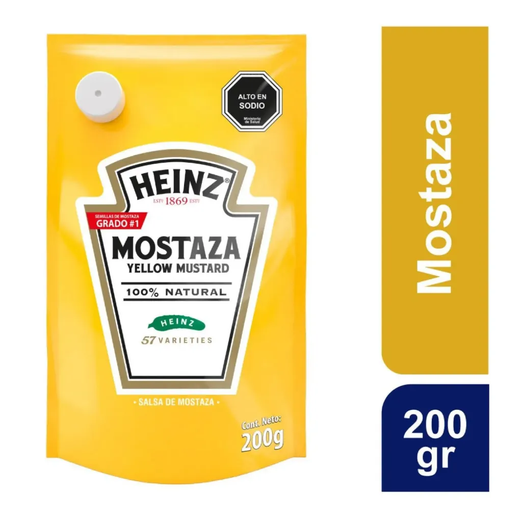 Mostaza Heinz Dp 200 Grs