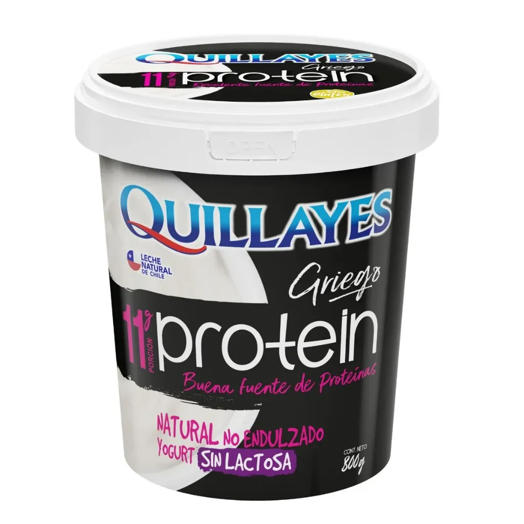 Yoghurt Griego Protein Quillayes 800 g