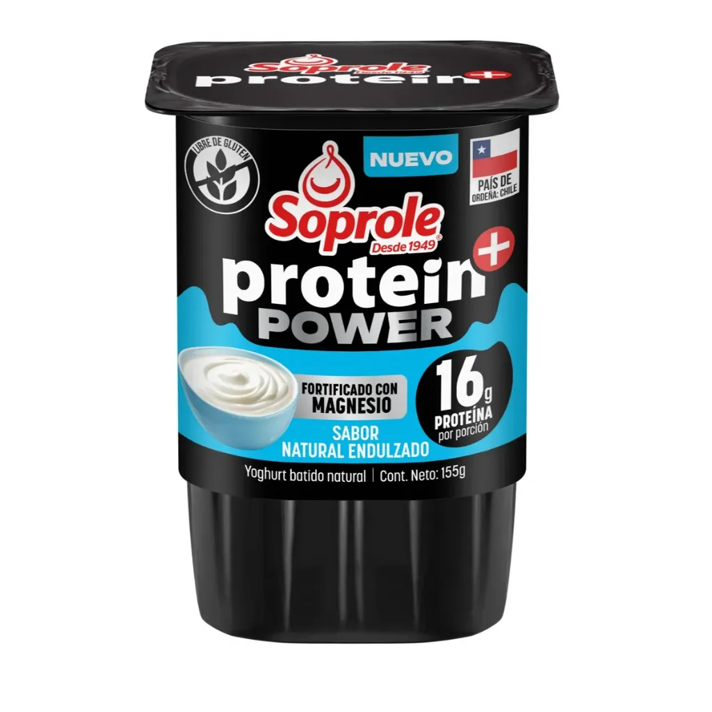 Yoghurt Protein Power Natural Soprole 155 gr