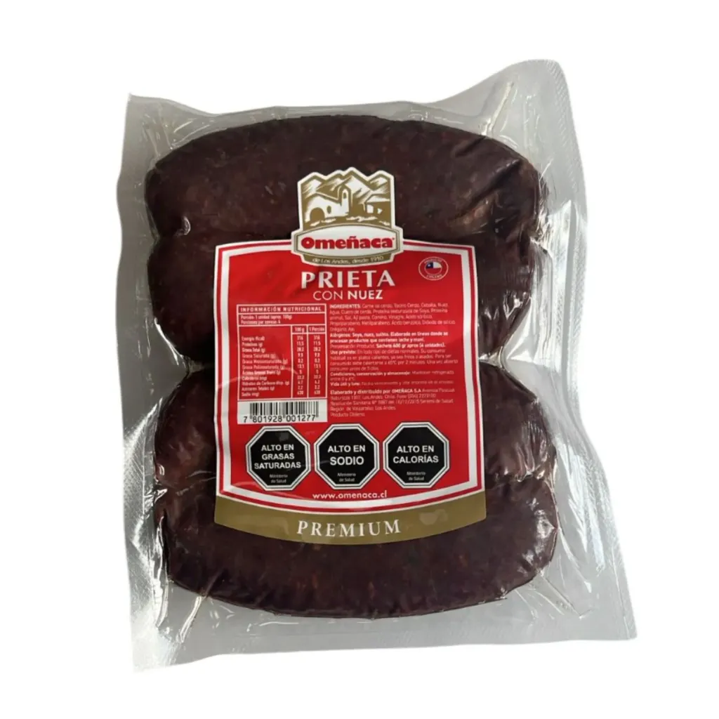 Prietas Omeñaca 400 Grs