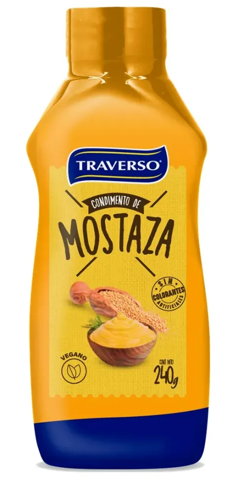 [2145] Mostaza Traverso 240 Grs