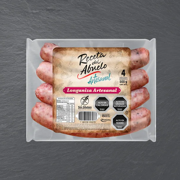Longaniza Art. Receta Del Abuelo 400 Grs