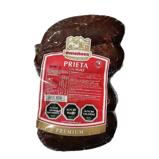 Prietas con Nuez Omeñaca 400 Grs