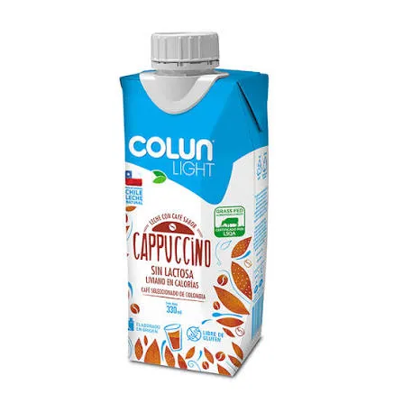 Leche Capuccino Lught Colun 330 cc