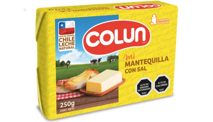 Mantequilla Colun 250 Gr