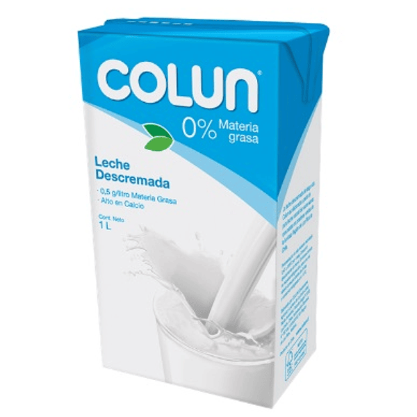 Leche Descremada Colun 1 Lt