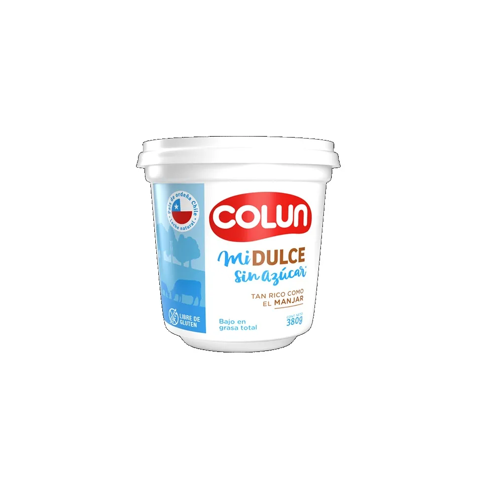 Manjar Sin Azucar Colun 380 G