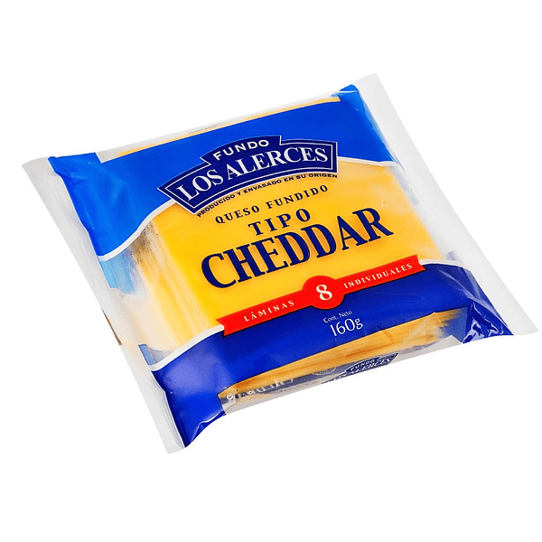 Queso Cheddar Los Alerces 160 Gr