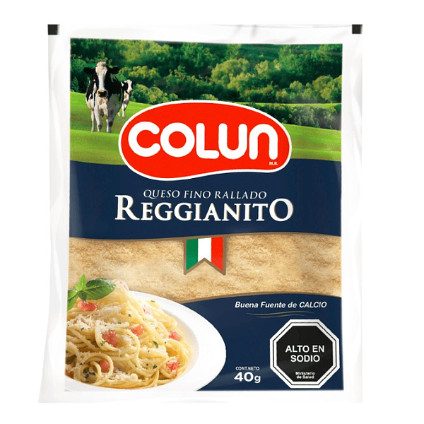 Queso Rallado Reggianito Colun 40Gr