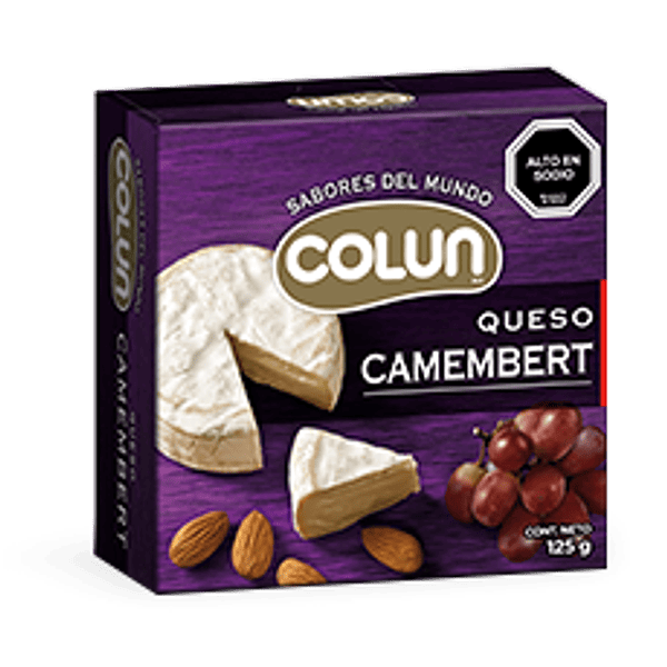 Queso Camembert Colun 125 Grs