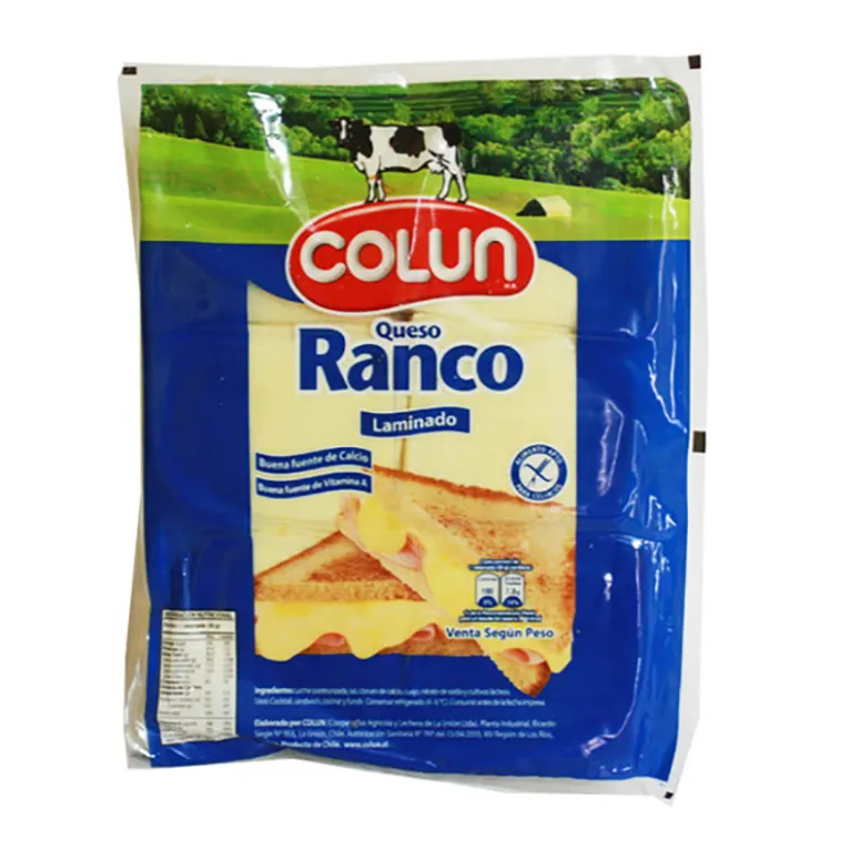 Queso Ranco Laminado Colun