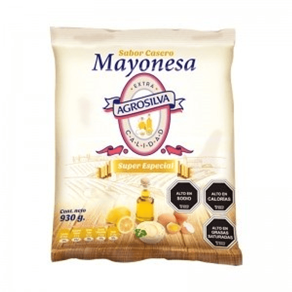 Mayonesa Especial Agrosilva 930G