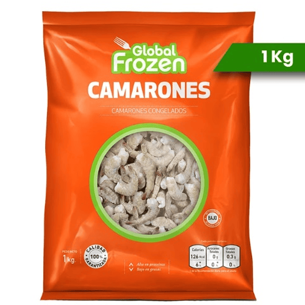Camarón Crudo 36/40 Global Kg