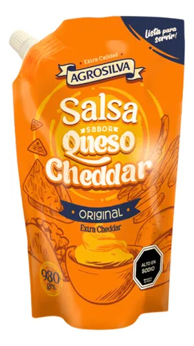 Salsa Cheddar Agrosilva 930 Gr