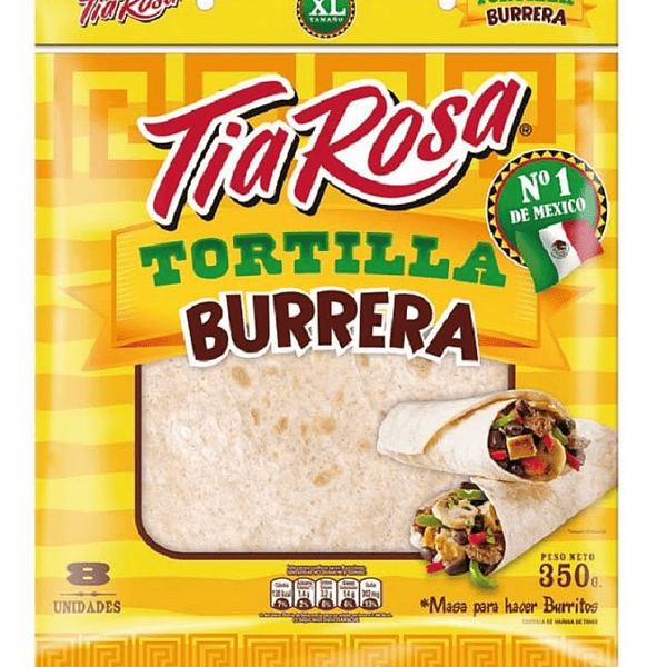 [590] Tortilla Burreras 8 X 22 Cm