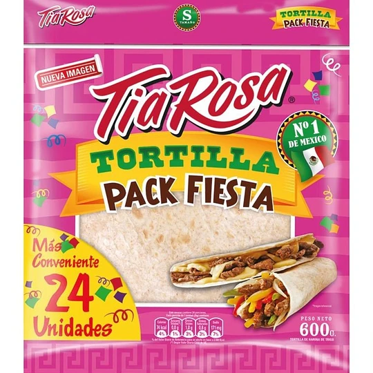Tortilla Fiesta 24 X 14 Cm