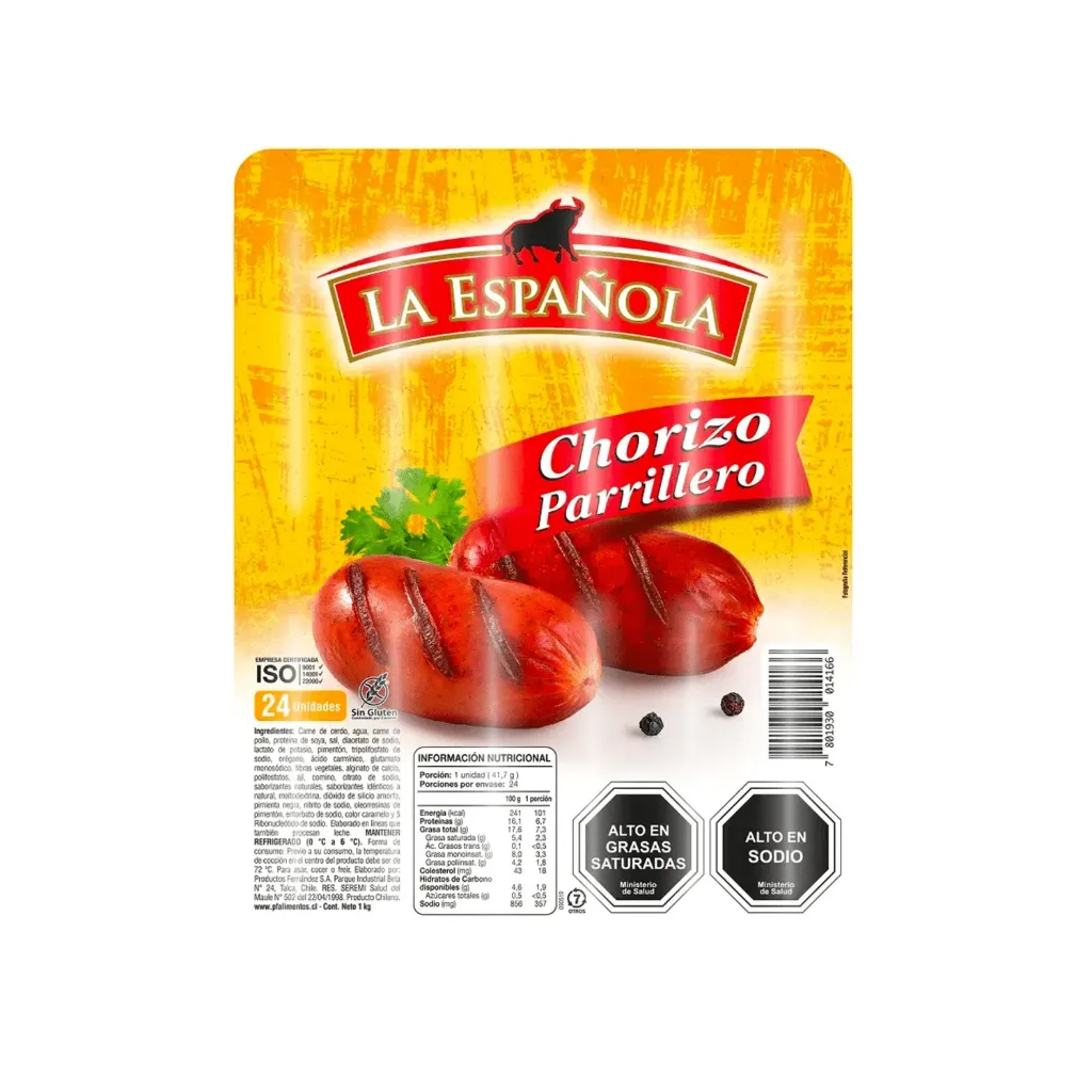 Chorizos La Española Kg