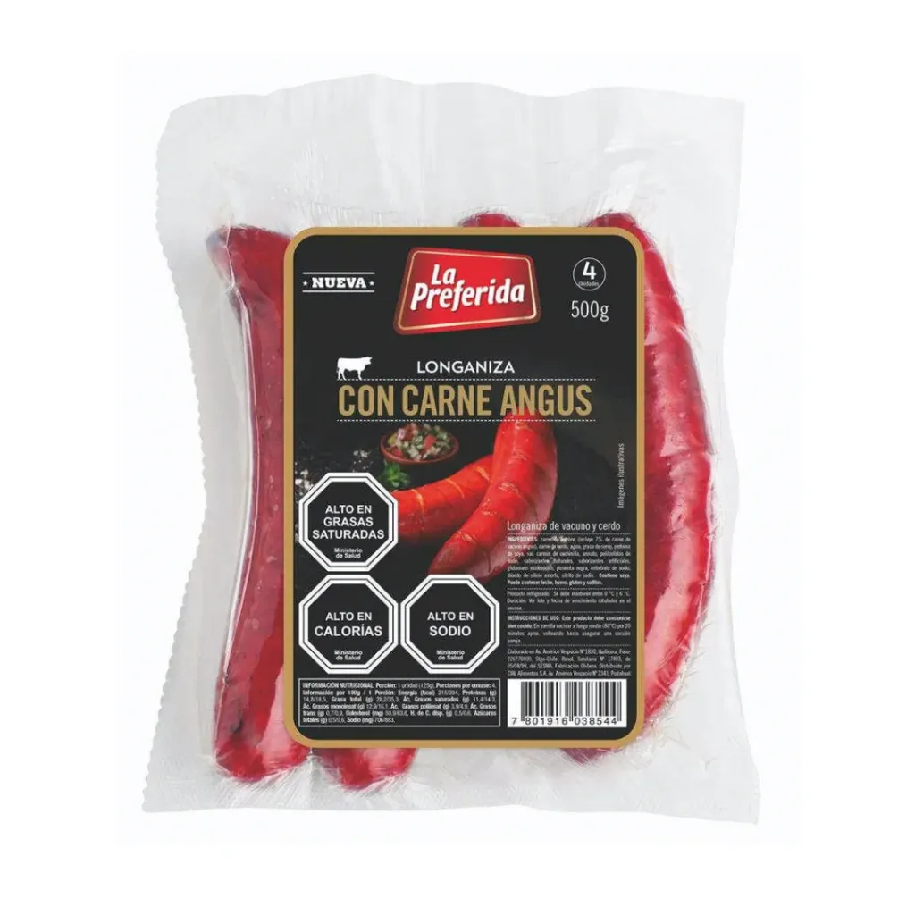 Longaniza Angus La Preferida 500 G