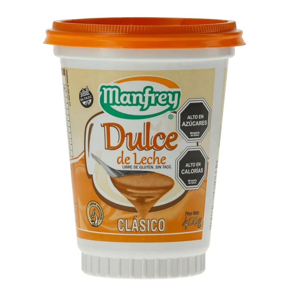 Dulce De Leche Manfrey 400 Gr