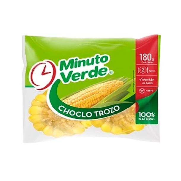 Choclo Trocito Minuto Verde 4 Un.