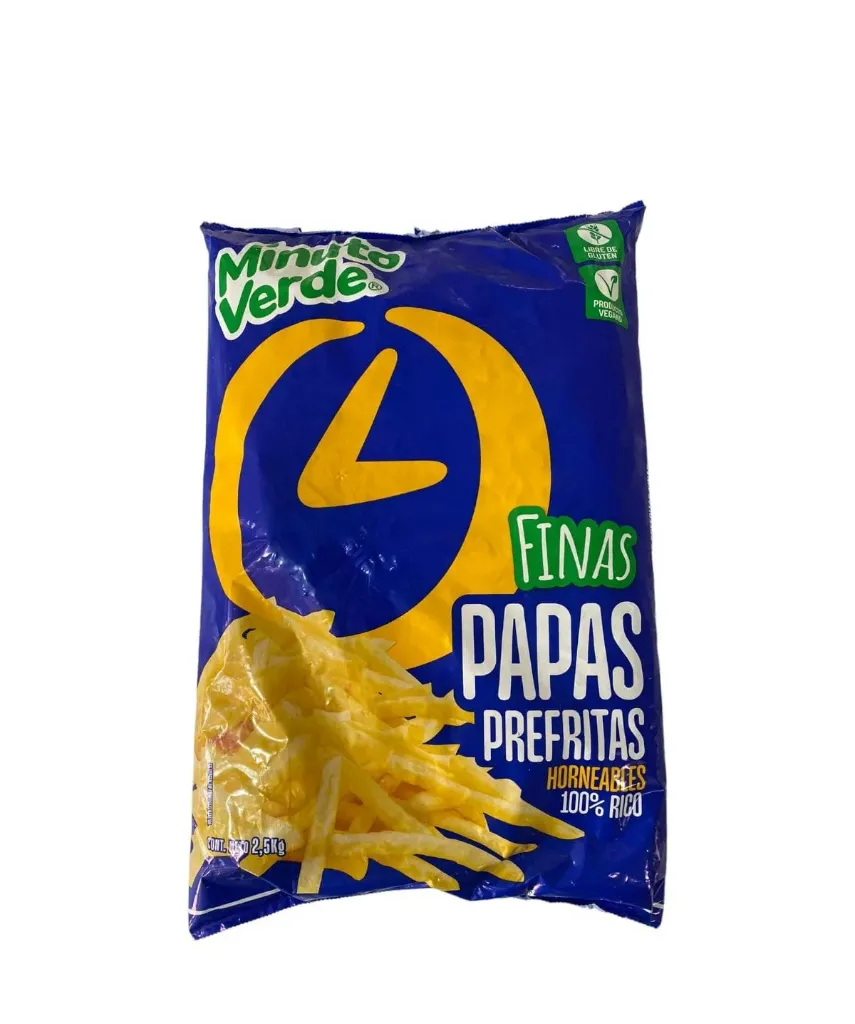 Papas Pre Frita M.Vde 7X7 De 2,5K