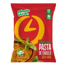 Pasta Choclo Condimentada Minuto Verde Kg