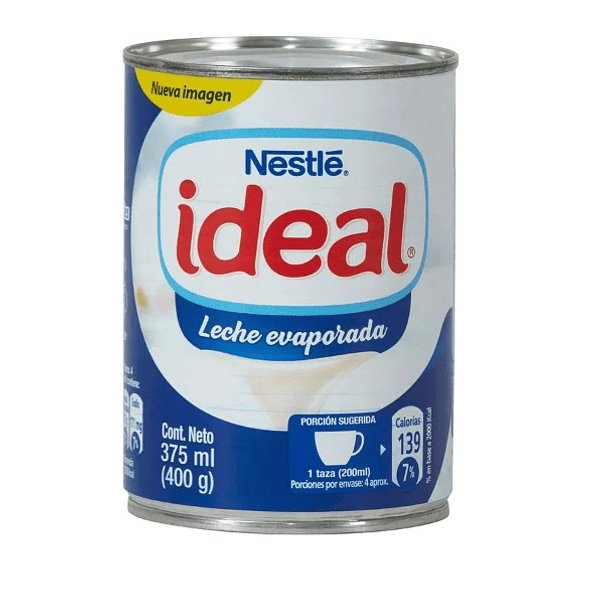 Leche Evaporada Ideal 400G