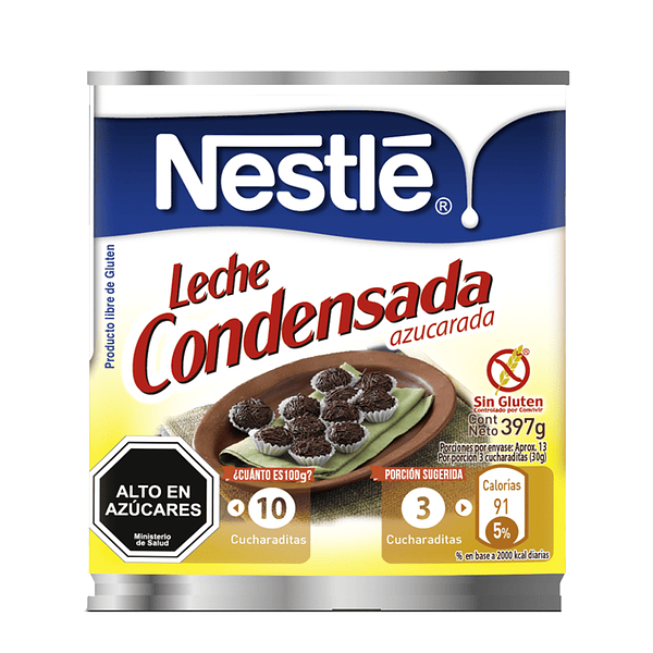 Leche Conden. Nestlé 397 Gr