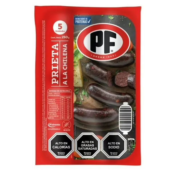 [1513] Prietas A La Chilena Pf Kg
