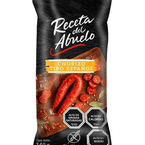 Chorizo Español Receta Del Abuelo 140 Gr