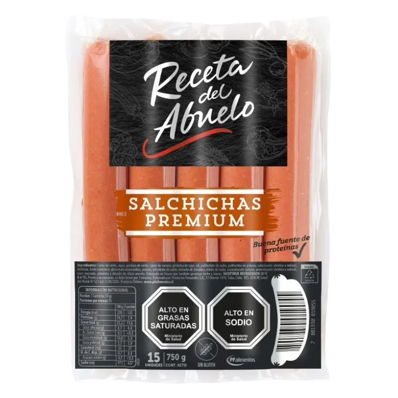 Vienesa 750 G Receta Del Abuelo 