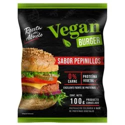 Vegan Burger Pepino Receta Del Abuelo 100 Gr