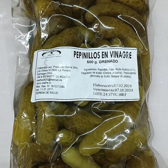 Pepinillo Dill Maifre 500 Gr