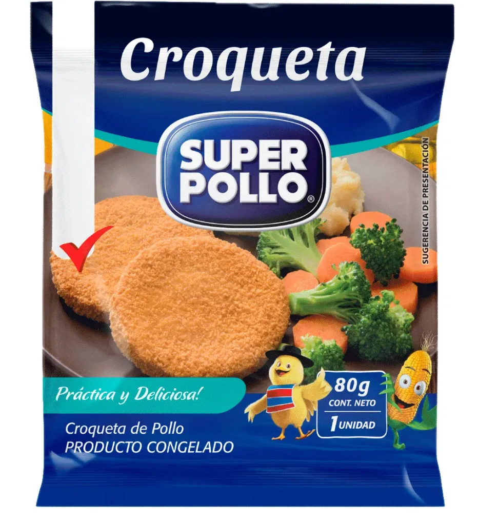 Croqueta Pollo Super Pollo 80 Gr