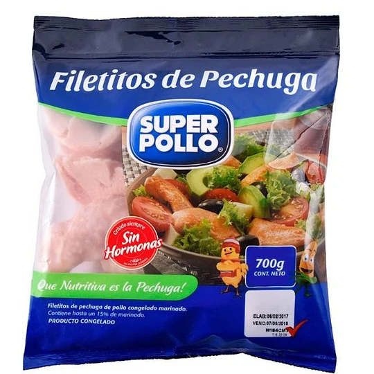 Filetes Super Pollo 700 Gr