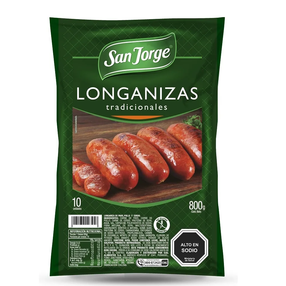 Longaniza San Jorge 800 Gr
