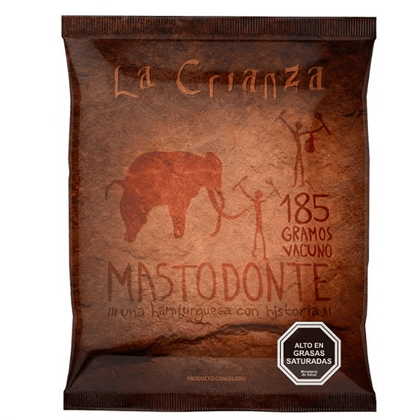 Hamburguesa Mastodonte 185 Gr