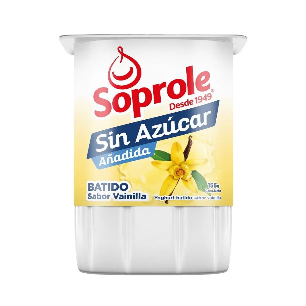 [1383] Yogur Sin Azucar Soprole 155G